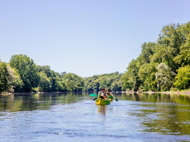 Canoë sur la Dordogne