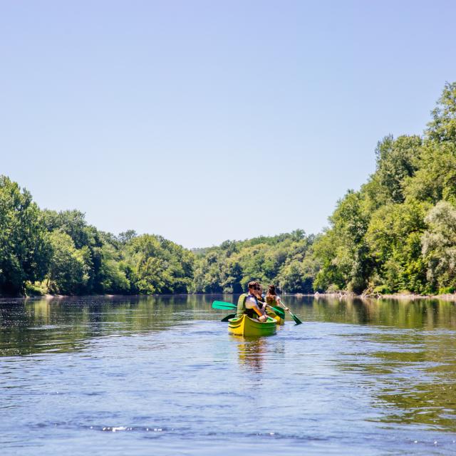 Canoë sur la Dordogne