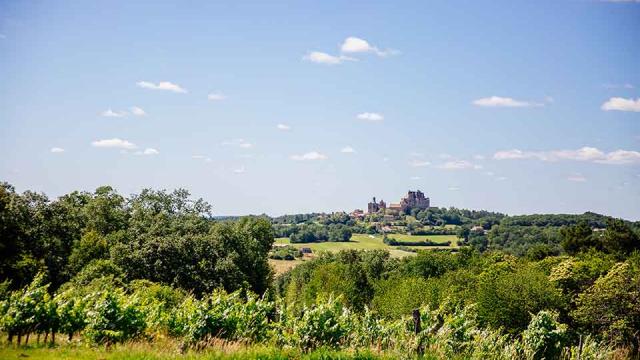 Château de Biron en Dordogne Périgord