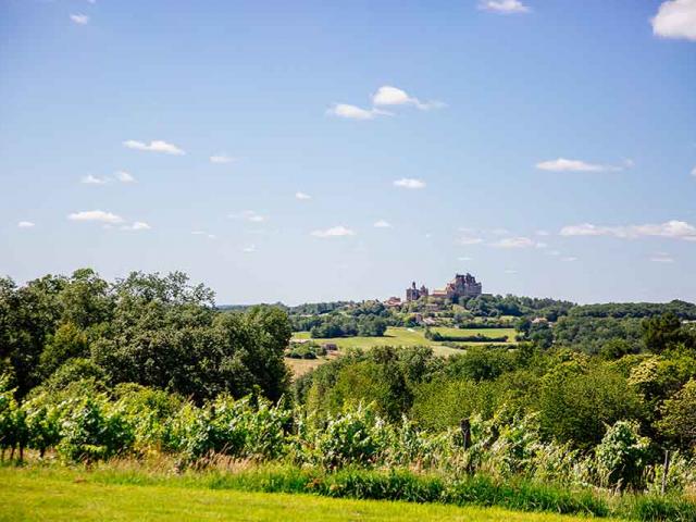 Château de Biron en Dordogne Périgord