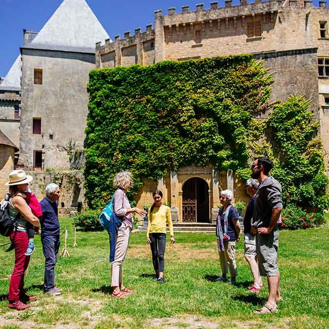 Château de Biron en Dordogne Périgord