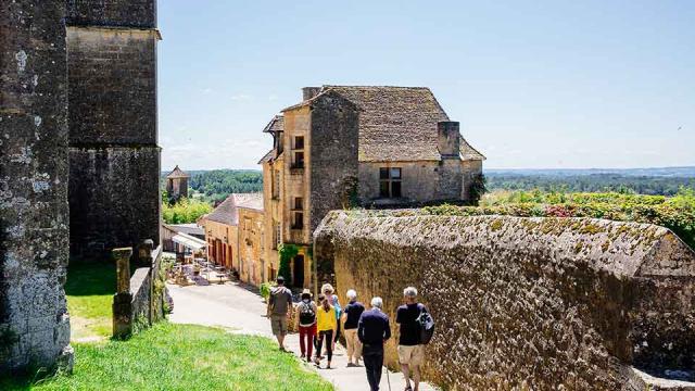 Village de Biron en Dordogne Périgord