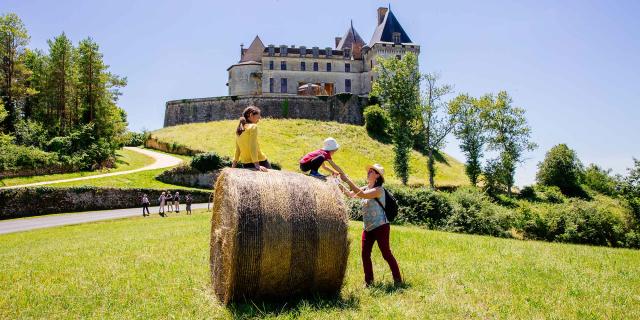 Château de Biron en Dordogne Périgord