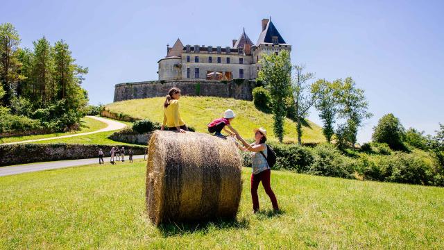 Château de Biron en Dordogne Périgord