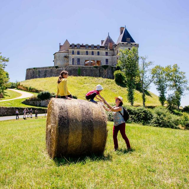 Château de Biron en Dordogne Périgord