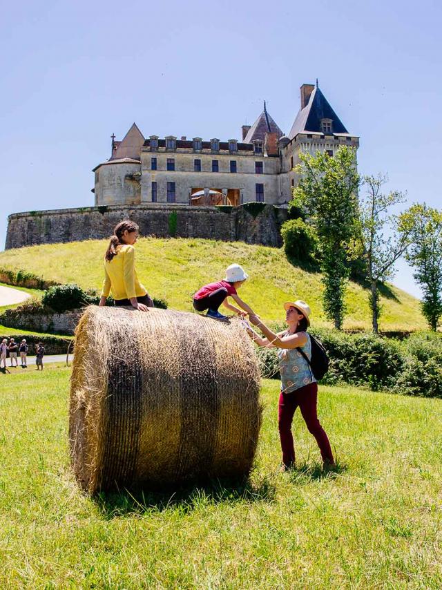 Château de Biron en Dordogne Périgord