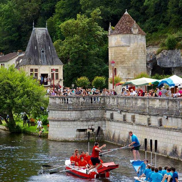 Brantôme, joutes nautiques