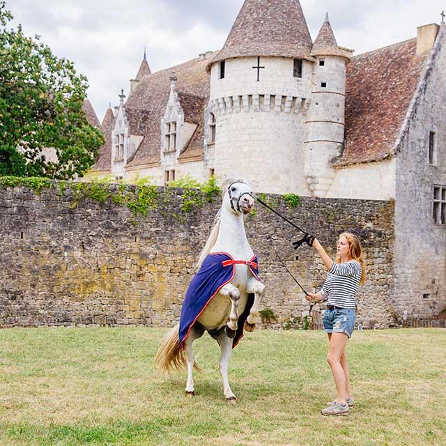 Château de Bridoire à Ribagnac en Dordogne Périgord