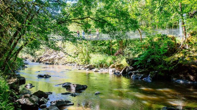 Randonnée dans les gorges de l'Auvézère