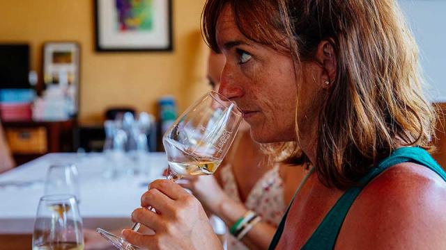 Dégustation de vin au Château Feely à Saussignac en Dordogne Périgord