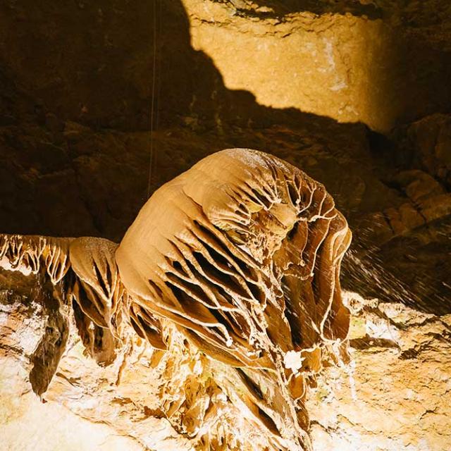 Gouffre de Proumeyssac à Audrix en Dordogne Périgord