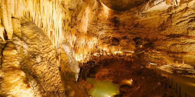 Gouffre de Proumeyssac à Audrix en Dordogne Périgord