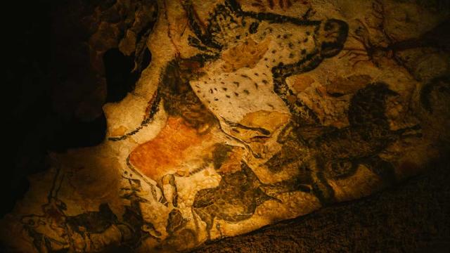 Grotte de Lascaux II à Montignac en Dordogne Périgord