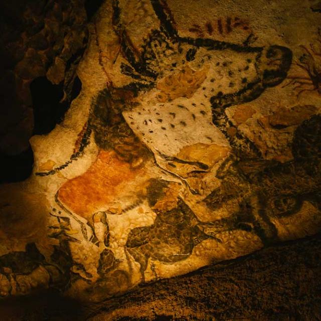 Grotte de Lascaux II à Montignac en Dordogne Périgord