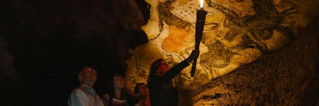 Grotte de Lascaux II à Montignac en Dordogne Périgord