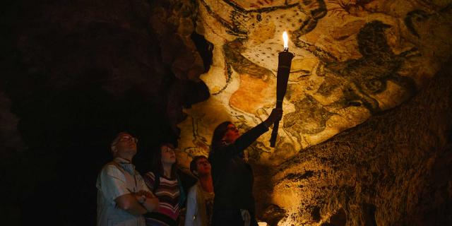 Grotte de Lascaux II à Montignac en Dordogne Périgord