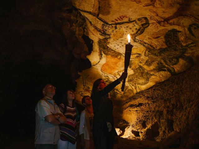 Grotte de Lascaux II à Montignac en Dordogne Périgord