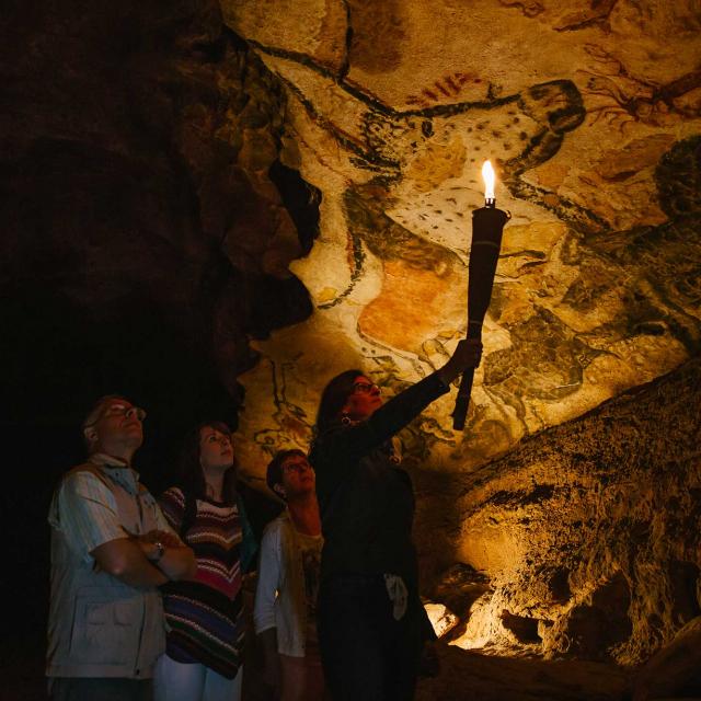 Grotte de Lascaux II à Montignac en Dordogne Périgord