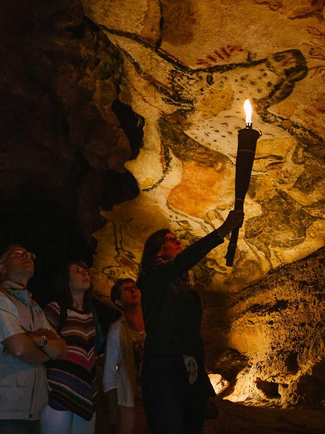 Grotte de Lascaux II à Montignac en Dordogne Périgord