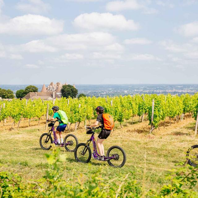 Randonnée en trottinette électrique en Dordogne Périgord