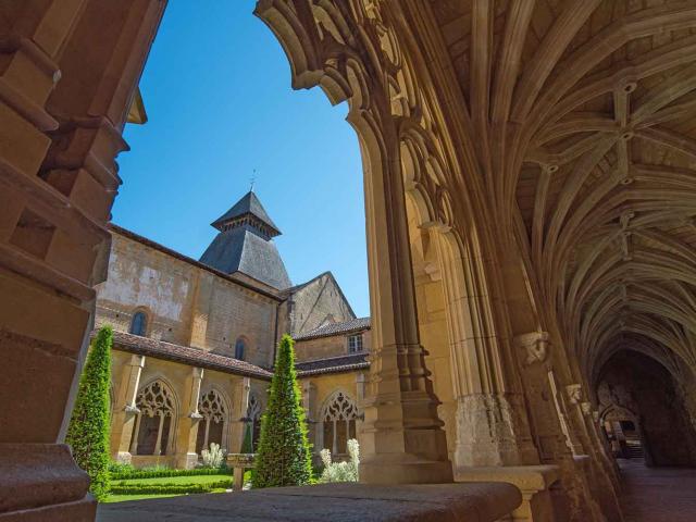 Cloître de l'abbaye de Cadouin