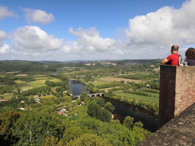 Panorama depuis le village de Domme