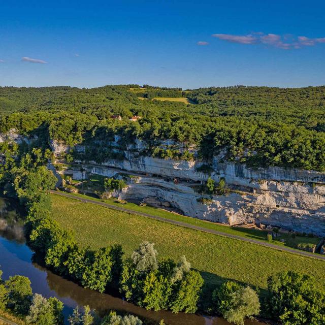 La Roque Saint-Christophe en vallée de la Vézère