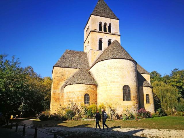 église romane à Saint-Léon sur Vézère