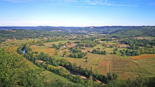 Saint-Léon Sur Vézère, panorama de la Côte De Jor