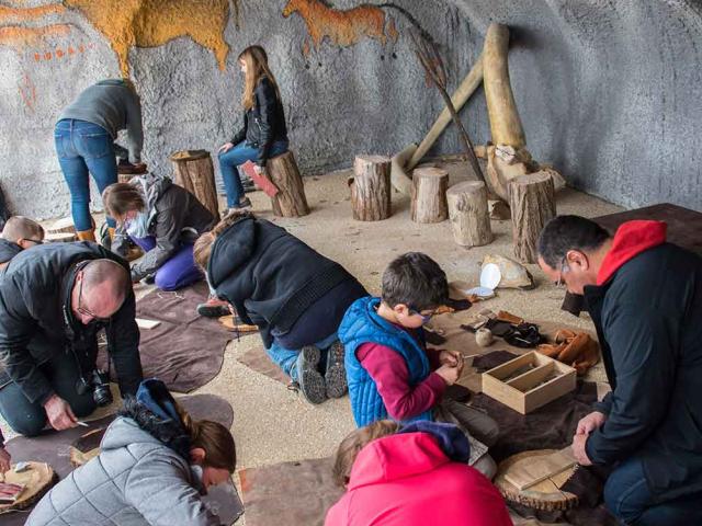 Atelier au Parc du Thot à Thonac