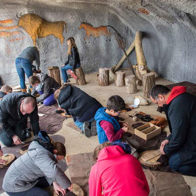 Atelier au Parc du Thot à Thonac