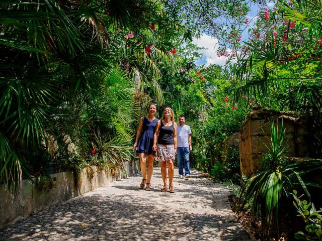 Jardin exotique à La Roque Gageac