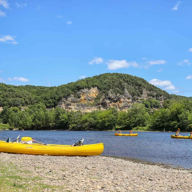 Canoë sur la Dordogne