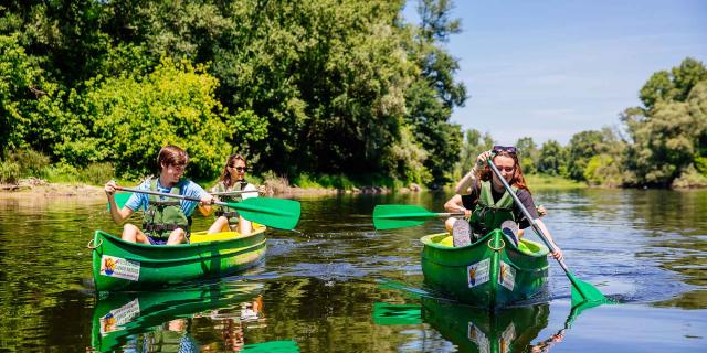 Canoë sur la Dordogne