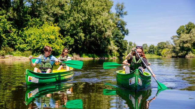 Canoë sur la Dordogne