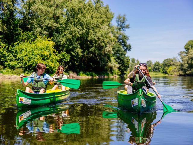 Canoë sur la Dordogne