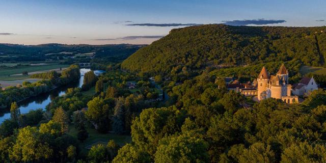 Château des Milandes, vallée de la Dordogne