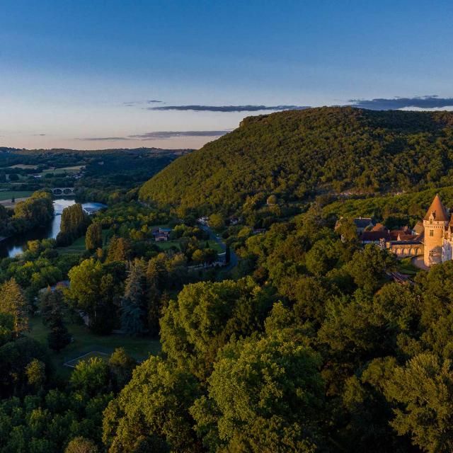 Château des Milandes, vallée de la Dordogne