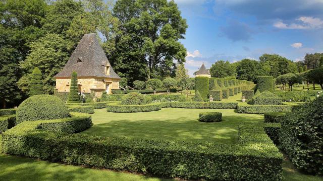 Jardins du Manoir d'Eyrignac à Salignac-Eyvigues