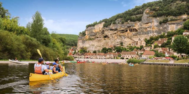 Canoë sur la Dordogne à La Roque Gageac