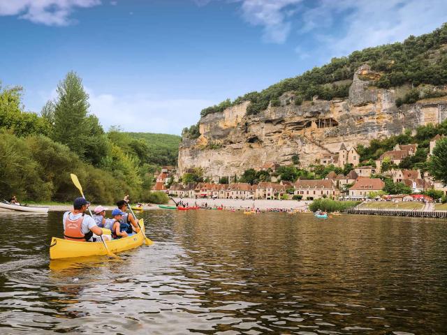 Canoë sur la Dordogne à La Roque Gageac