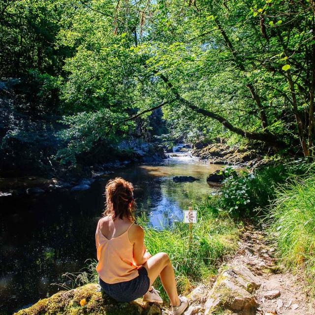 Randonnée dans les gorges de l'Auvézère