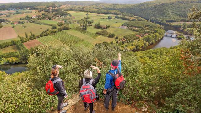 Randonnée pédestre en Vallée de la Dordogne