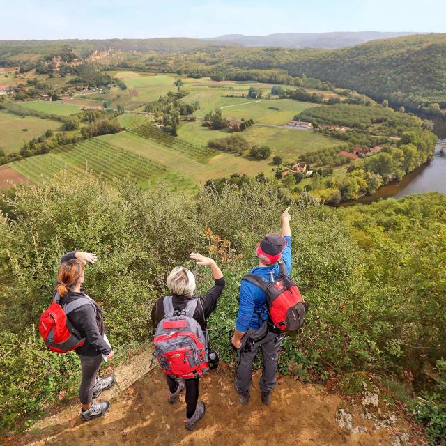 Randonnée pédestre en Vallée de la Dordogne