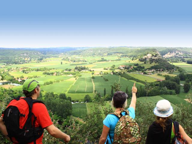 Randonnée pédestre en Vallée de la Dordogne