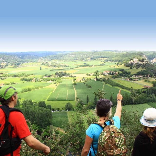 Randonnée pédestre en Vallée de la Dordogne