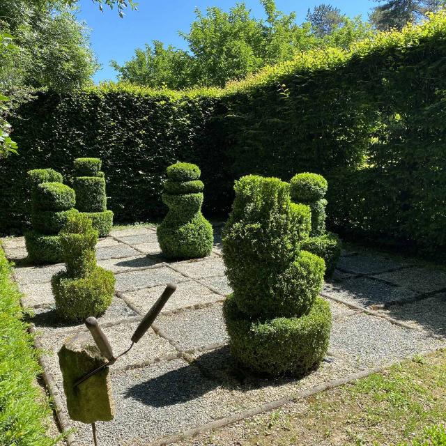 Les Jardins Tranquilles A Brantome Échiquier