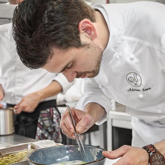 Adrien Soro, restaurant La Meynardie