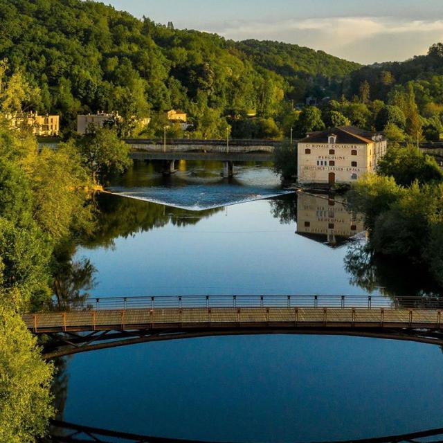 Rivière l'Isle à Périgueux