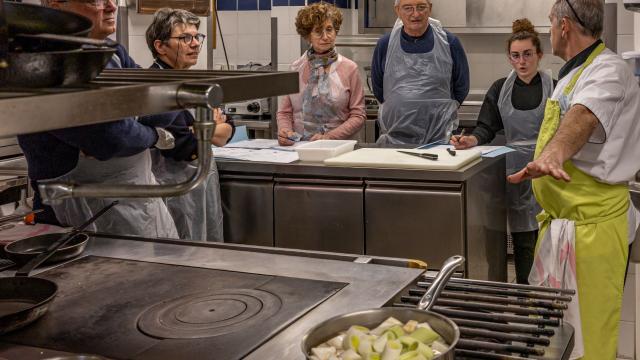 Auberge de la Truffe - cours de cuisine